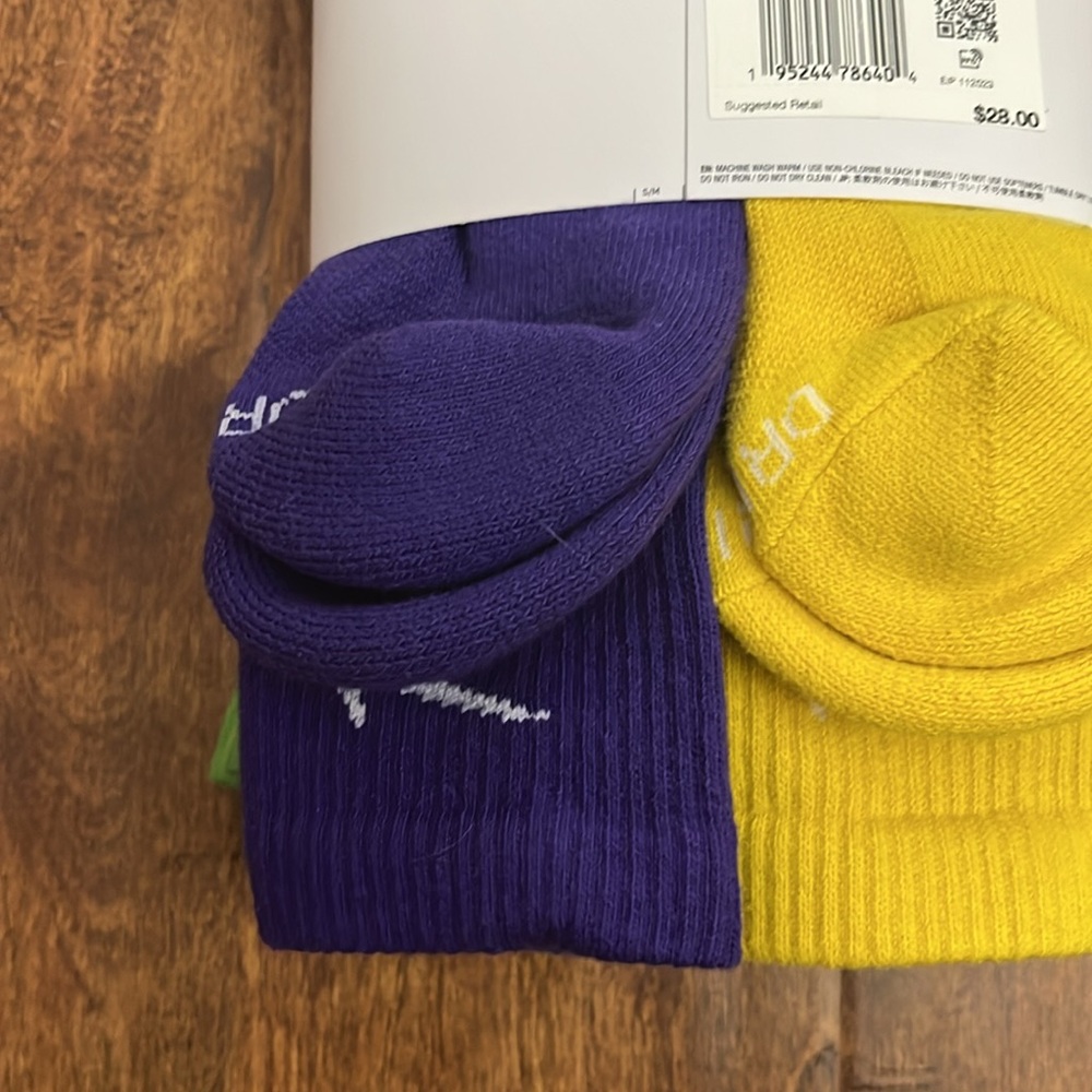 Nike Multi Sport Crew Socks Size L - Picture 12 of 17